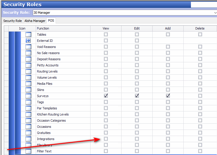 Security Roles in Aloha – Omnivore API